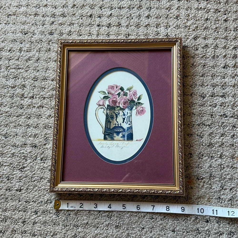 Vintage Sandy Lynam Clough Signed Print
